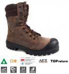 Cofra - Houston, Brown 8" Work Boots metal free and anti slip C27530 -12